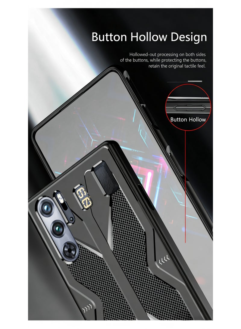 Foluu Case for Nubia Red Magic 9Pro/9Pro+ Anti-Scratches Shockproof, Protective Cases Compatible with ZTE Nubia Red Magic 9Pro/9Pro+, for Red Magic 9Pro/9Pro+ Back Cover, for Nubia Red Magic 9Pro/9Pro+ Mobile Case - Image 5
